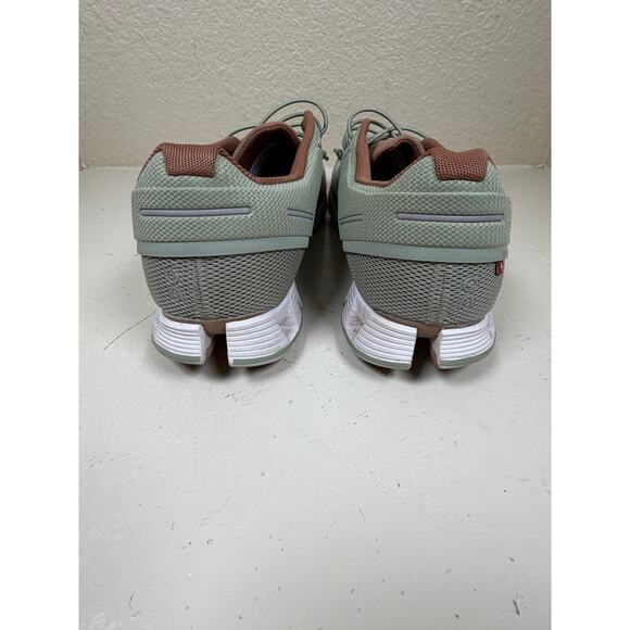 On Cloud running shoe in a green & brown  - excellent condition - Picture 5 of 10